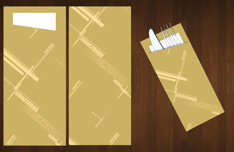 Etui Standard na sztućce - wzór 27