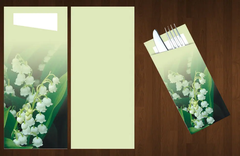 Etui Standard na sztućce - wzór 16