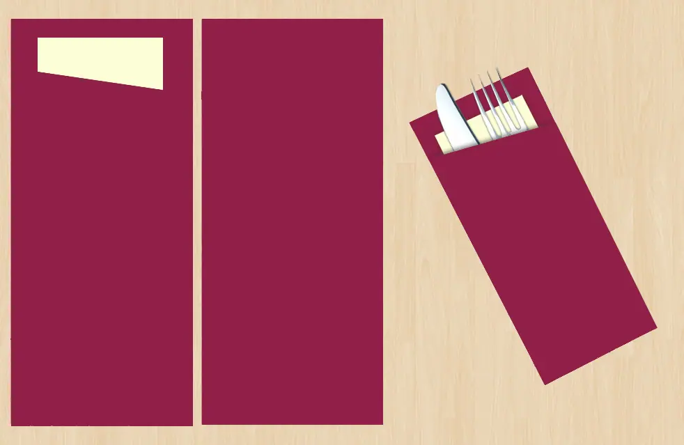 Etui Standard na sztućce - wzór 8