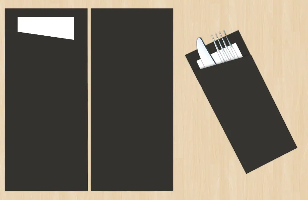 Etui Standard na sztućce - wzór 3